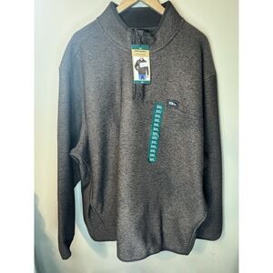 NWT Eddie Bauer Brown Men's Sweater Fleece Size 3XL